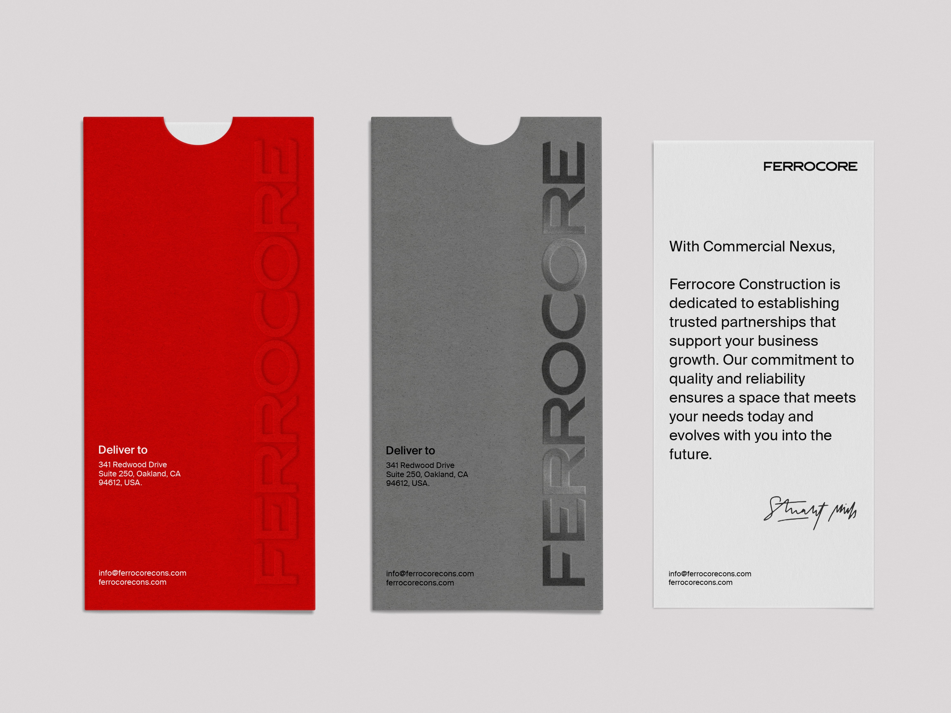 Project Ferrocore Construction