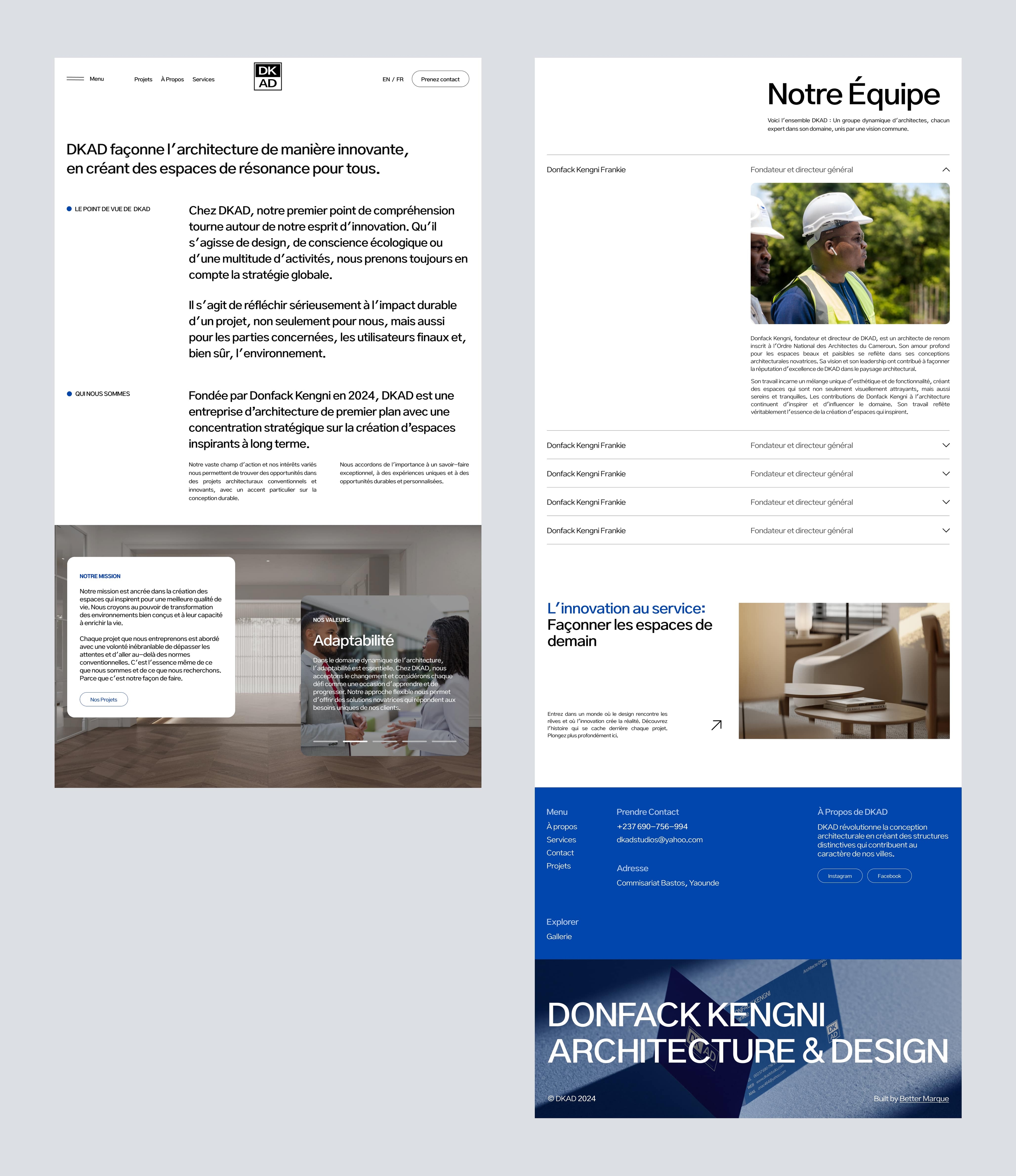 Website DK Architecture & Design