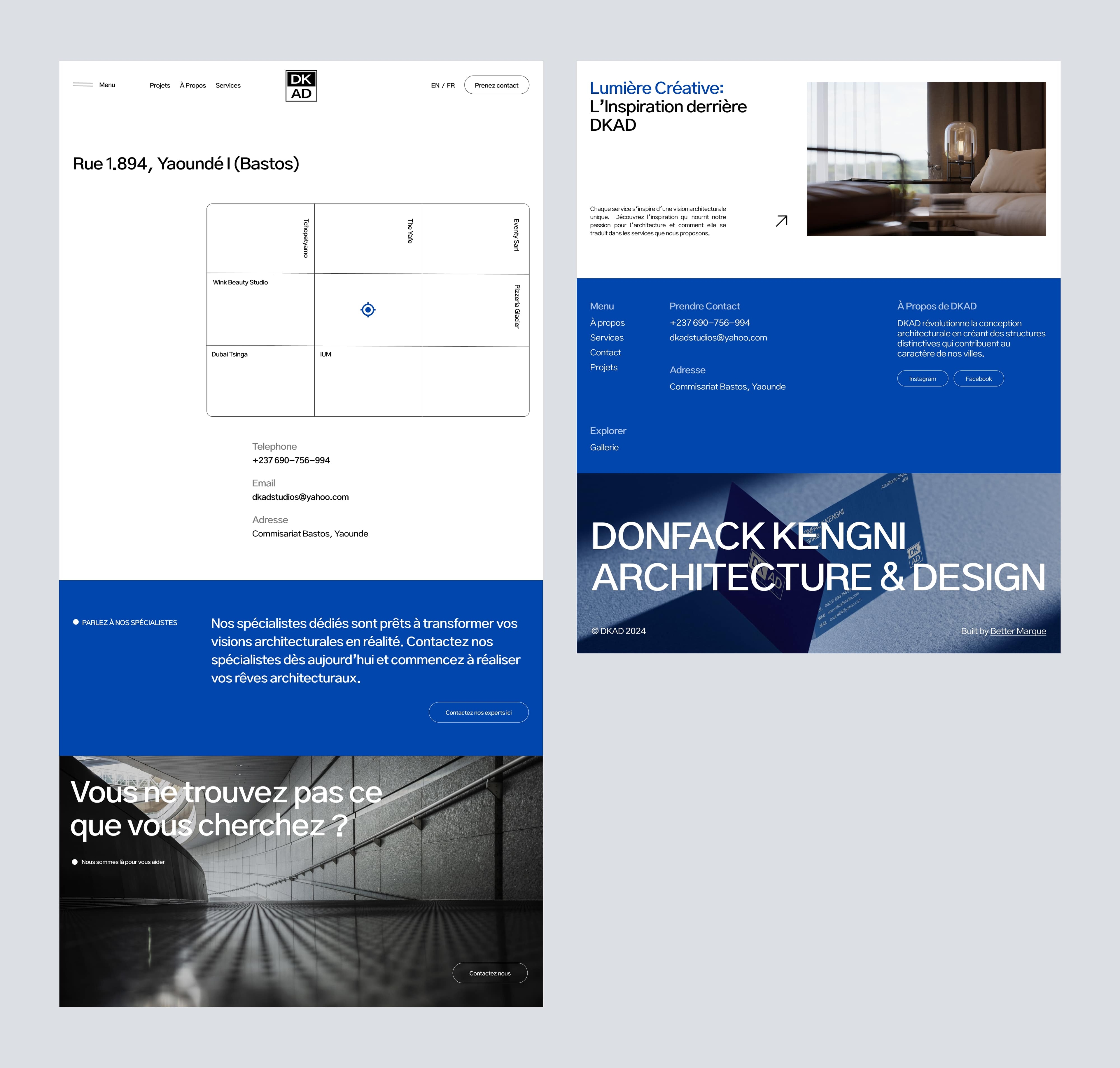 Website DK Architecture & Design