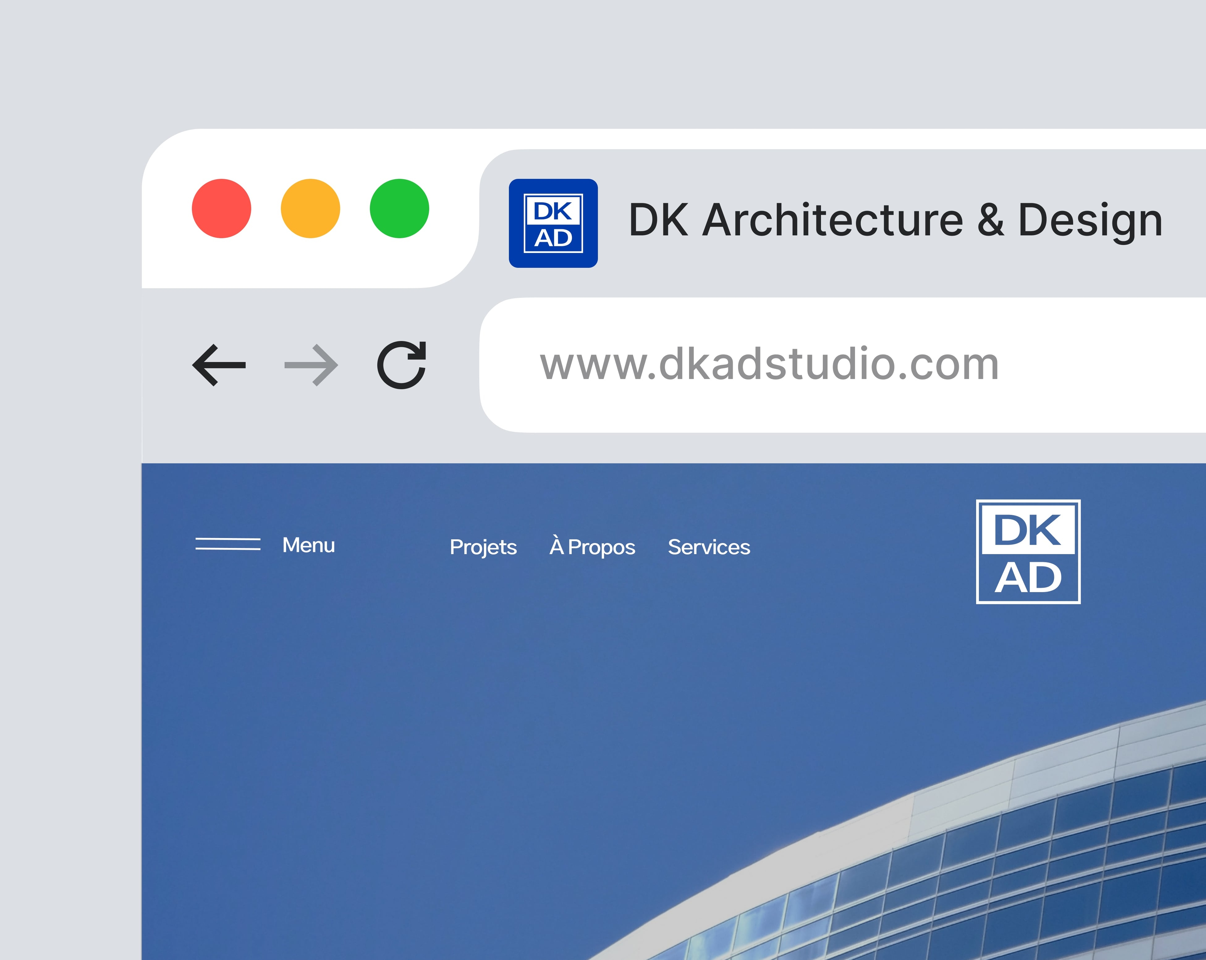 Website DK Architecture & Design